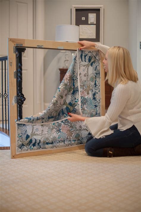 how to frame hermes scarf.